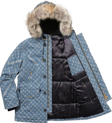 louis vuitton supreme clothing|louis vuitton supreme winter jacket.